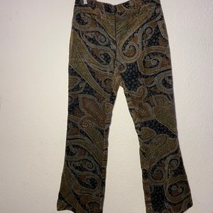 Vintage groovy corduroy pants size 8